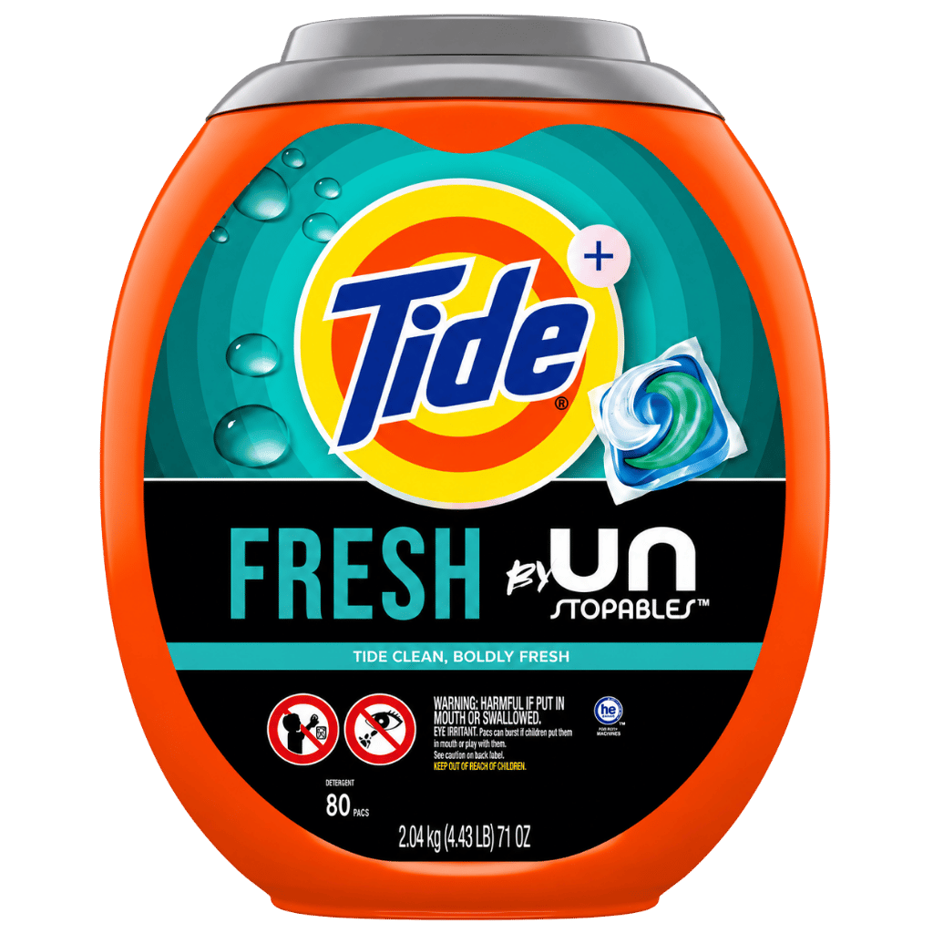 Tide Pods Unstopables Laundry Detergent Pods 80-count buy online USA - 1